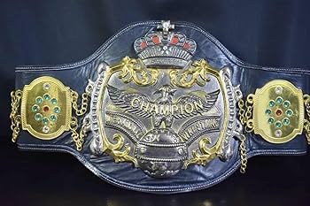 チャンピオンベルト 三冠ベルト インターナショナル Amazon.co.jp: 極上レア 全日本プロレス 3冠ベルト